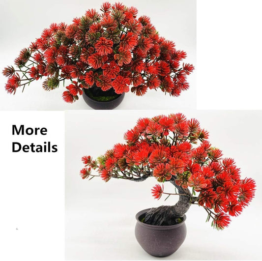 Artificial Welcome Pine Bonsai – Office & Home Decor