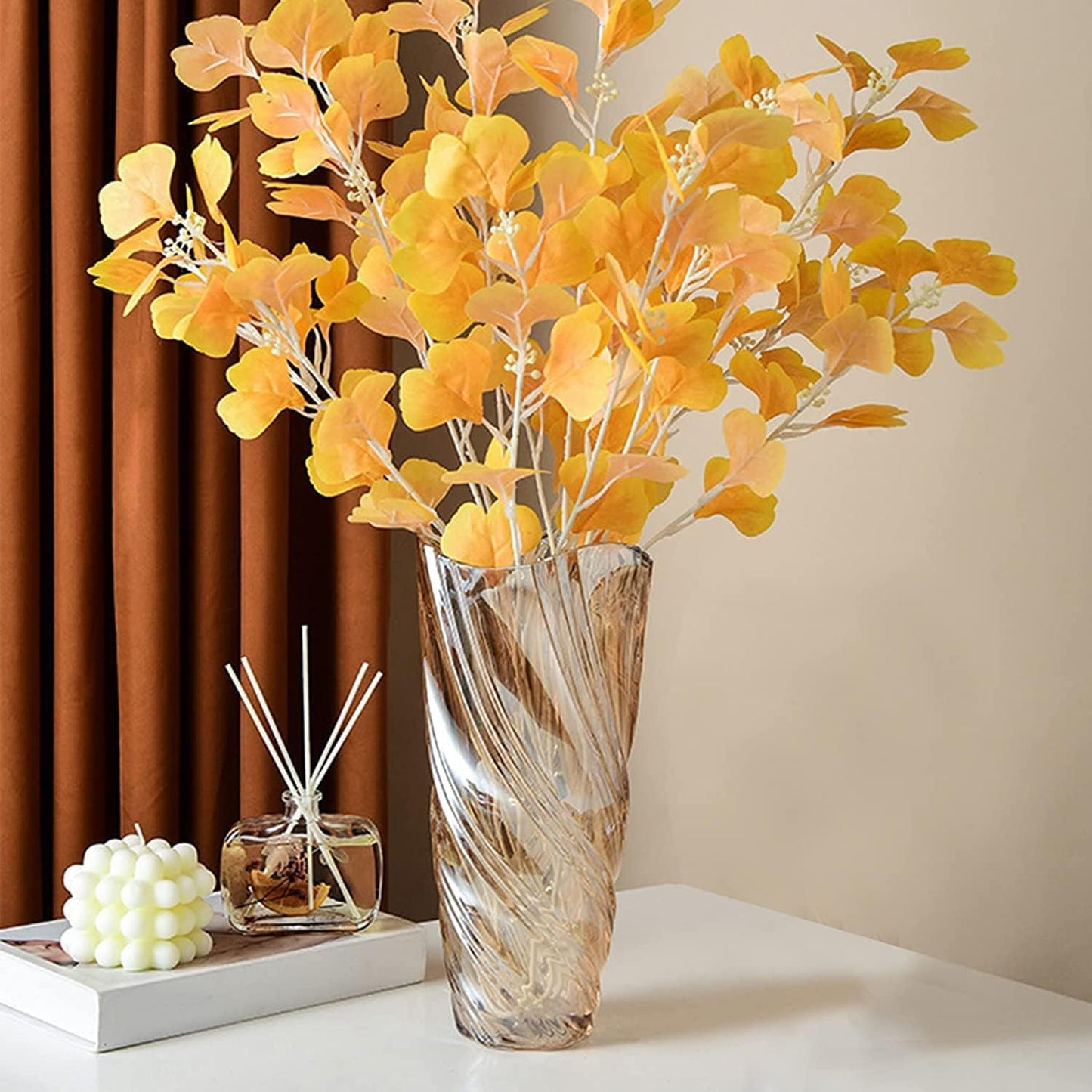 Moderne Minimalistische Blumenvase aus Handgefertigtem Nordischem Glas für Hydrokultur-Dekoration, Ideal für Zuhause, Esstisch, Hochzeits- und Einweihungsgeschenke