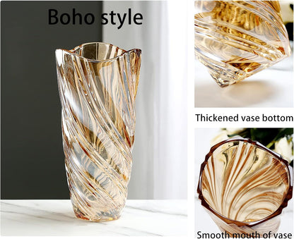 Moderne Minimalistische Blumenvase aus Handgefertigtem Nordischem Glas für Hydrokultur-Dekoration, Ideal für Zuhause, Esstisch, Hochzeits- und Einweihungsgeschenke