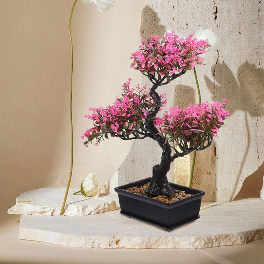 Artificial Bonsai Tree – Plant for Desk & Table Decor